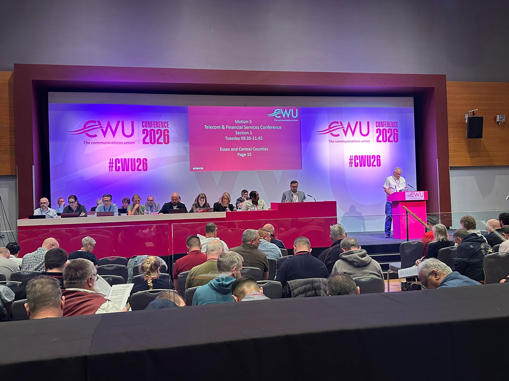 CWU General and T&FS Conferences 2026 – Observers Reports
